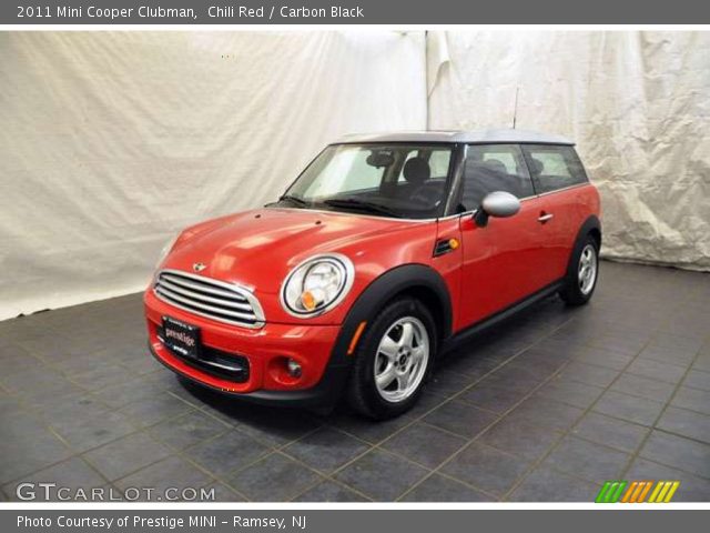 2011 Mini Cooper Clubman in Chili Red