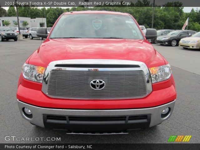 2011 Toyota Tundra X-SP Double Cab in Radiant Red