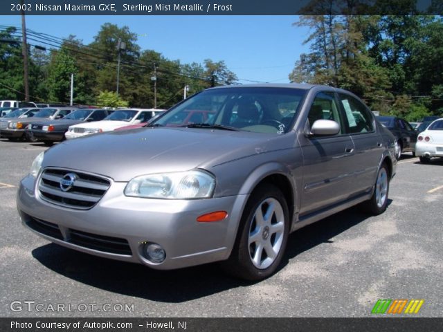 2002 Nissan Maxima GXE in Sterling Mist Metallic