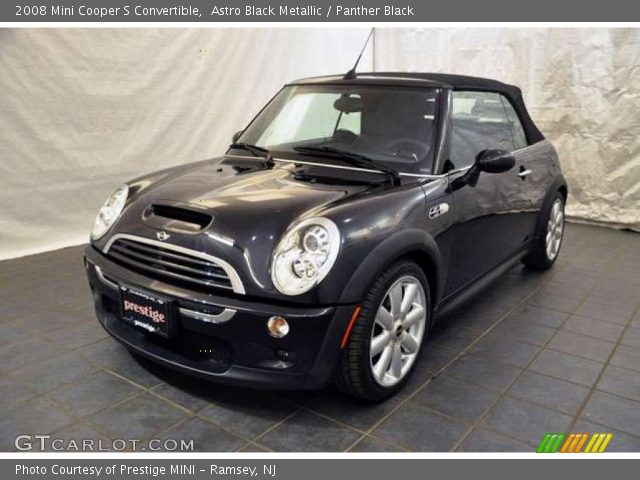 2008 Mini Cooper S Convertible in Astro Black Metallic