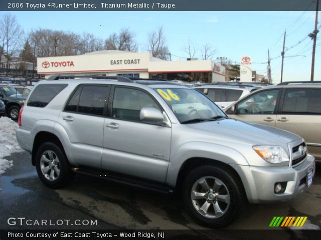 2006 Toyota 4Runner Limited in Titanium Metallic