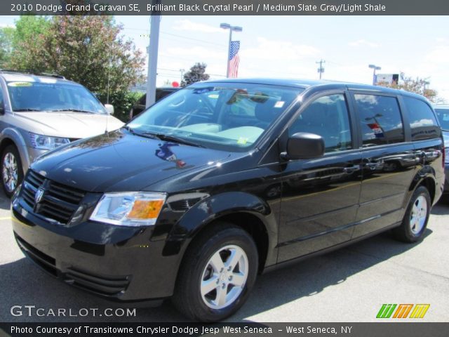 2010 Dodge Grand Caravan SE in Brilliant Black Crystal Pearl