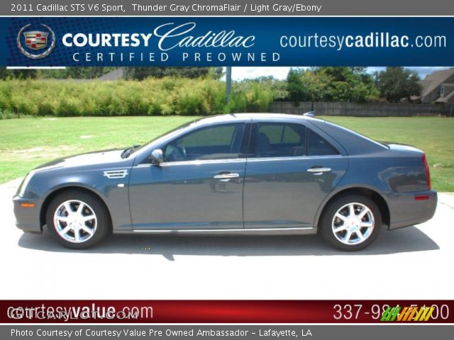 2011 Cadillac STS V6 Sport in Thunder Gray ChromaFlair