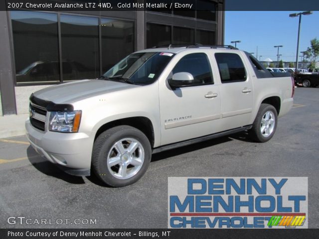 2007 Chevrolet Avalanche LTZ 4WD in Gold Mist Metallic