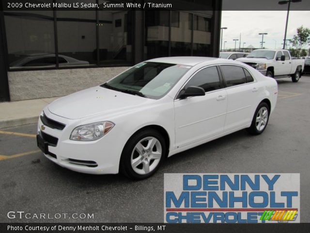 2009 Chevrolet Malibu LS Sedan in Summit White