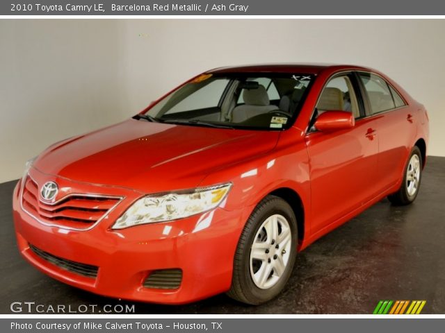 2010 Toyota Camry LE in Barcelona Red Metallic