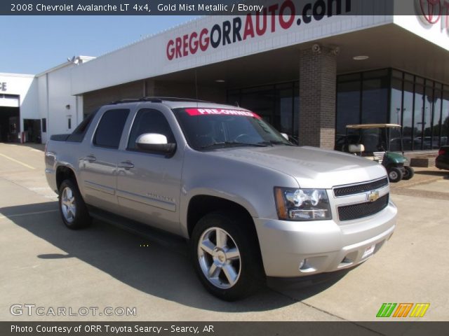 2008 Chevrolet Avalanche LT 4x4 in Gold Mist Metallic