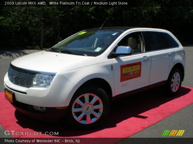 2009 Lincoln MKX AWD in White Platinum Tri Coat