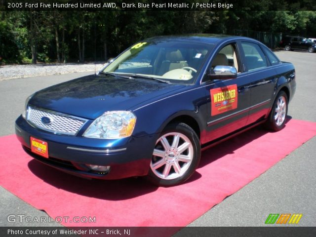 2005 Ford Five Hundred Limited AWD in Dark Blue Pearl Metallic