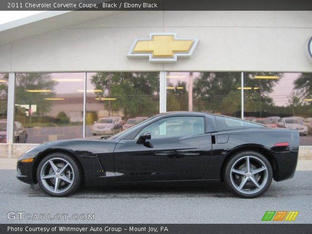 2011 Chevrolet Corvette Coupe in Black