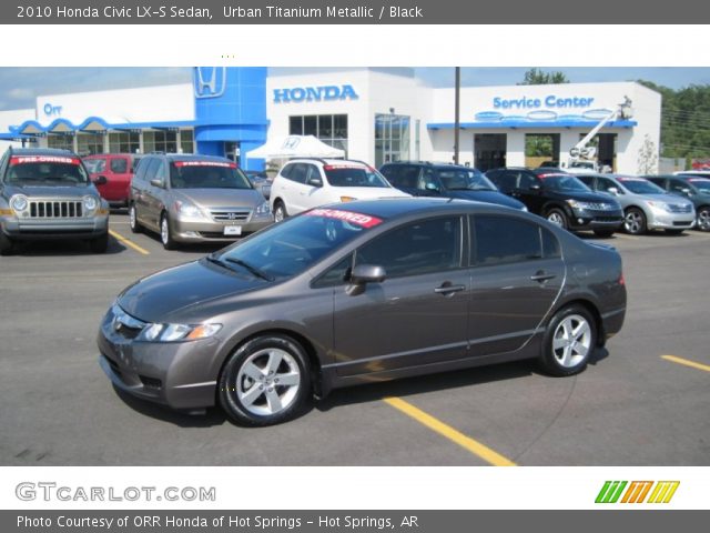 2010 Honda Civic LX-S Sedan in Urban Titanium Metallic