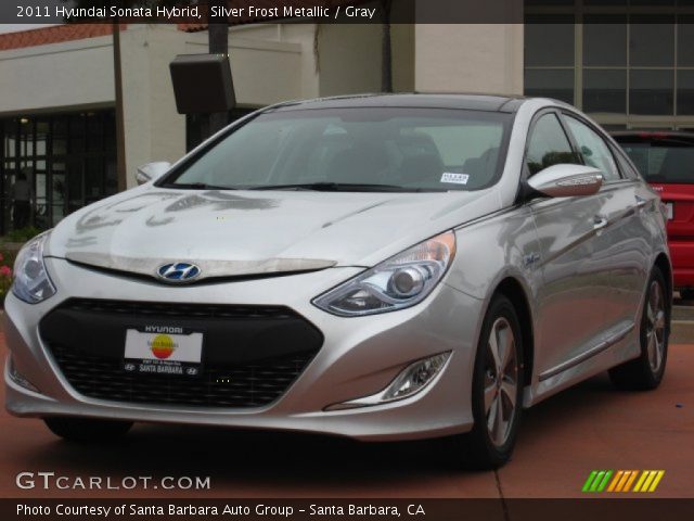 2011 Hyundai Sonata Hybrid in Silver Frost Metallic