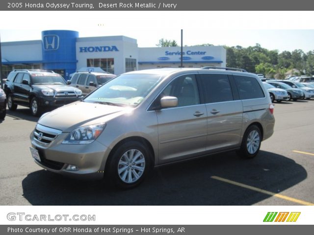 2005 Honda Odyssey Touring in Desert Rock Metallic