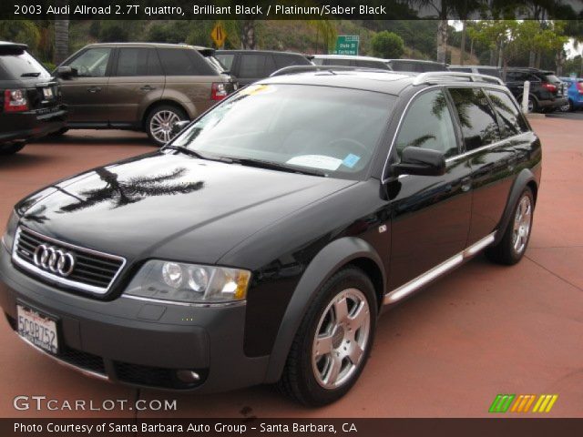 2003 Audi Allroad 2.7T quattro in Brilliant Black