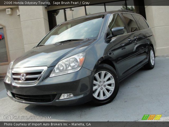 2006 Honda Odyssey Touring in Sage Brush Pearl