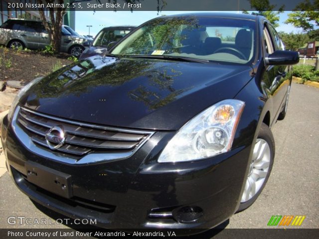 2010 Nissan Altima 2.5 S in Super Black