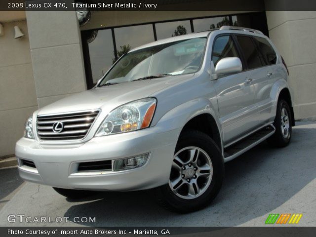 2008 Lexus GX 470 in Titanium Silver Metallic