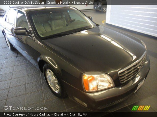 2002 Cadillac DeVille Sedan in Graphite Metallic