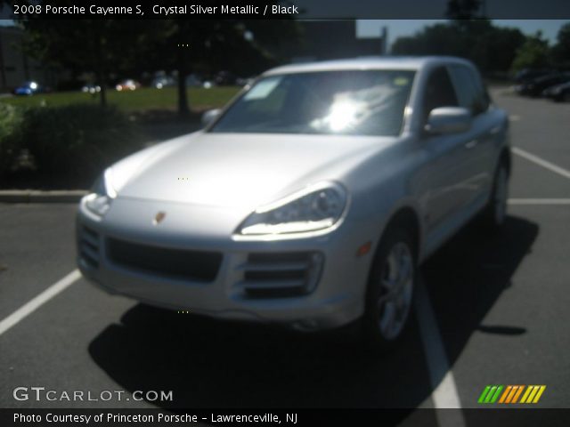 2008 Porsche Cayenne S in Crystal Silver Metallic