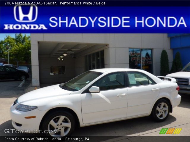 2004 Mazda MAZDA6 i Sedan in Performance White