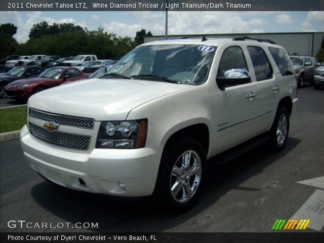 2011 Chevrolet Tahoe LTZ in White Diamond Tricoat