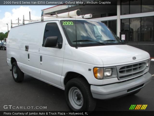 2000 Ford E Series Van E350 Commercial in Oxford White