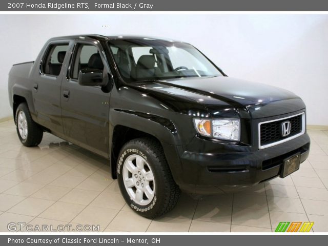 2007 Honda Ridgeline RTS in Formal Black