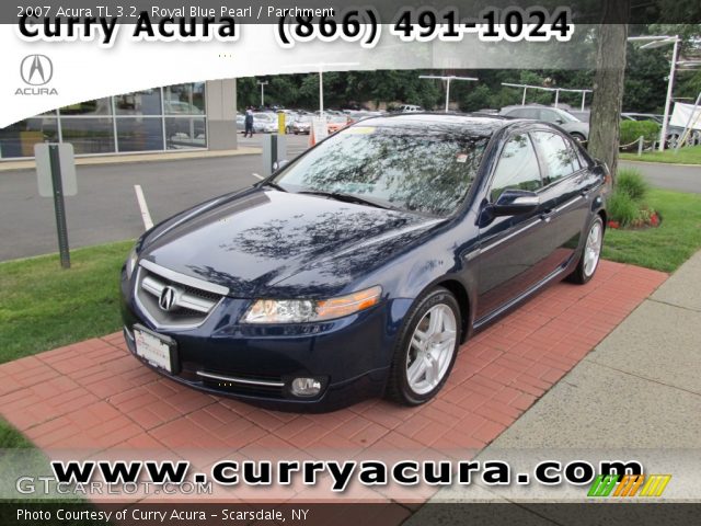 2007 Acura TL 3.2 in Royal Blue Pearl
