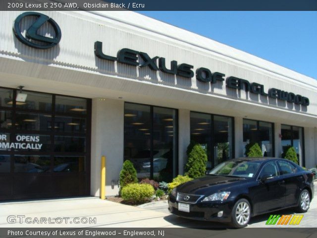 2009 Lexus IS 250 AWD in Obsidian Black