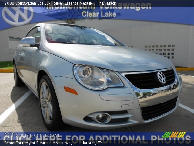 2008 Volkswagen Eos Lux in Silver Essence Metallic