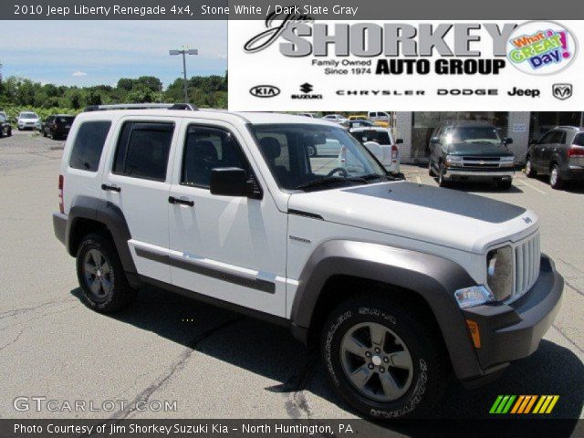 2010 Jeep Liberty Renegade 4x4 in Stone White