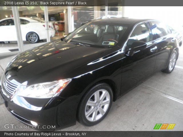 2008 Lexus ES 350 in Black Sapphire Pearl