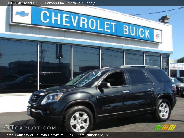 2008 GMC Acadia SLE in Carbon Black Metallic