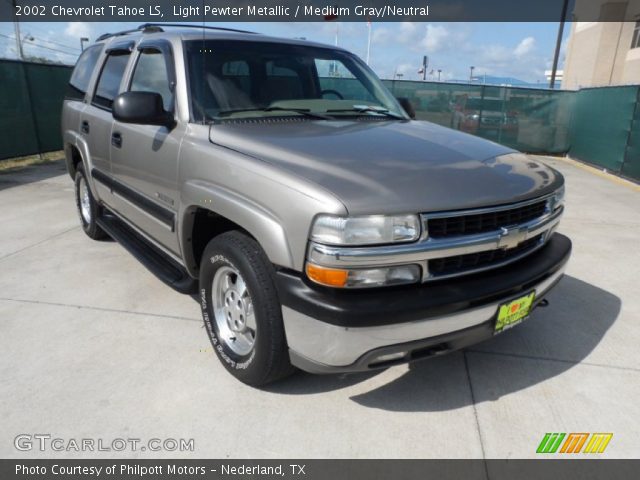 2002 Chevrolet Tahoe LS in Light Pewter Metallic