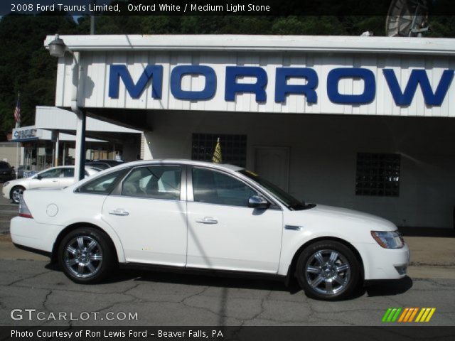 2008 Ford Taurus Limited in Oxford White