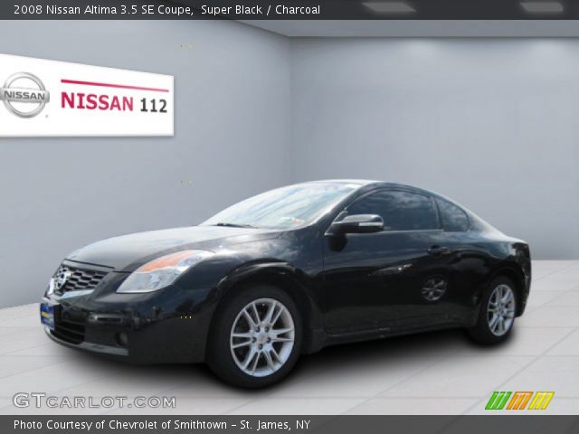 2008 Nissan Altima 3.5 SE Coupe in Super Black