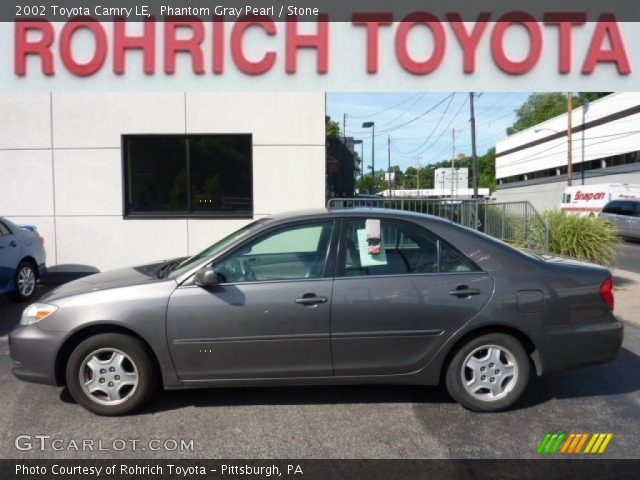 2002 Toyota Camry LE in Phantom Gray Pearl