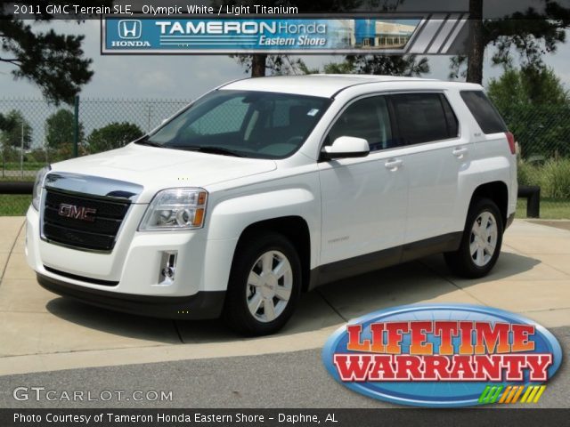 2011 GMC Terrain SLE in Olympic White