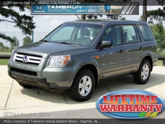 2007 Honda Pilot LX in Nimbus Gray Metallic