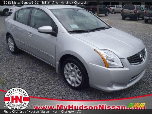 2012 Nissan Sentra 2.0 S in Brilliant Silver Metallic