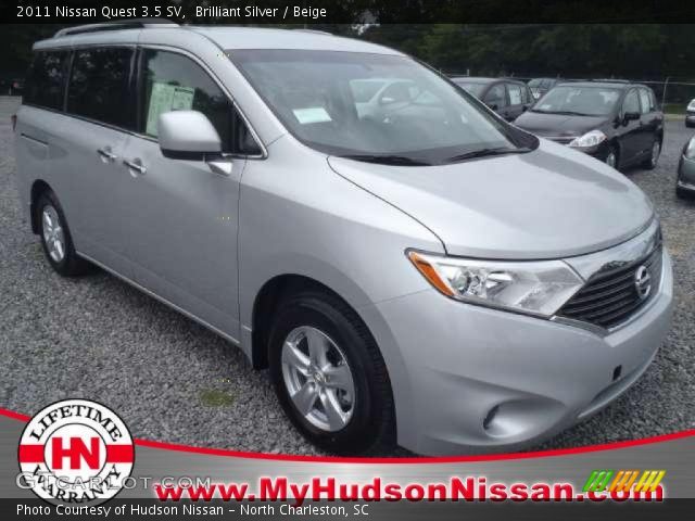 2011 Nissan Quest 3.5 SV in Brilliant Silver