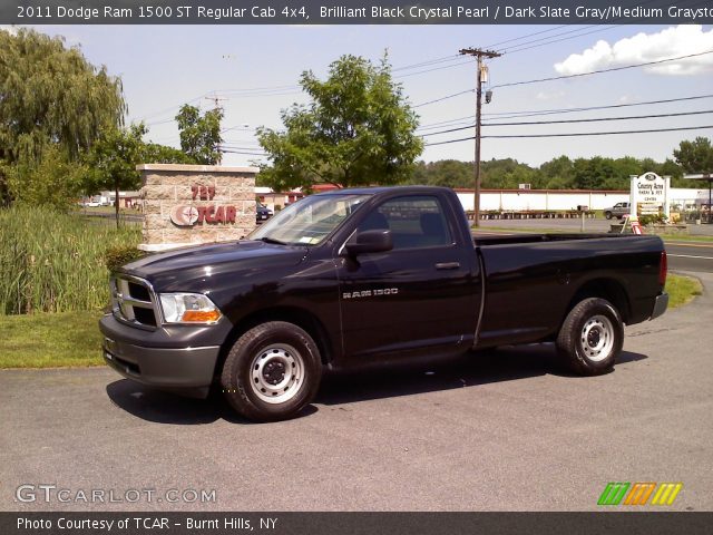 2011 Dodge Ram 1500 ST Regular Cab 4x4 in Brilliant Black Crystal Pearl