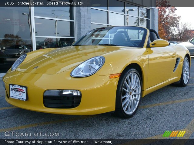2005 Porsche Boxster  in Speed Yellow