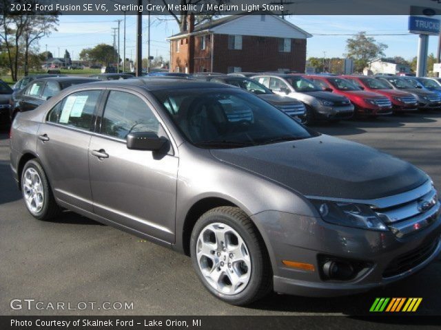 2012 Ford Fusion SE V6 in Sterling Grey Metallic