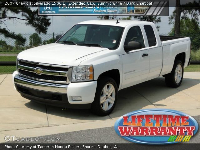 2007 Chevrolet Silverado 1500 LT Extended Cab in Summit White