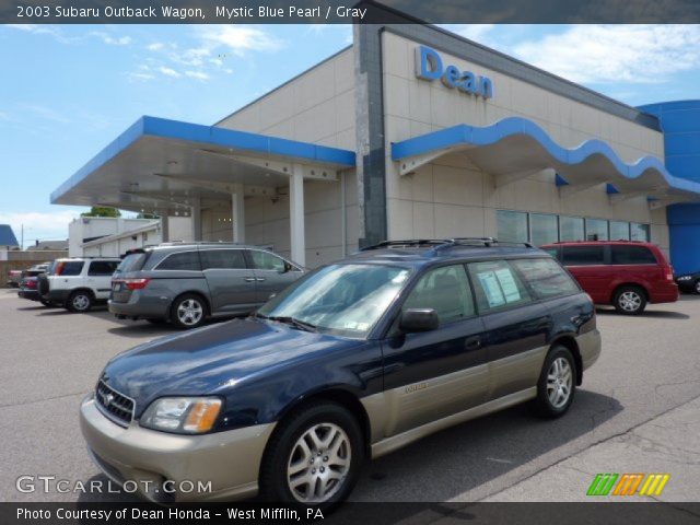 2003 Subaru Outback Wagon in Mystic Blue Pearl