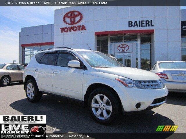 2007 Nissan Murano S AWD in Glacier Pearl White