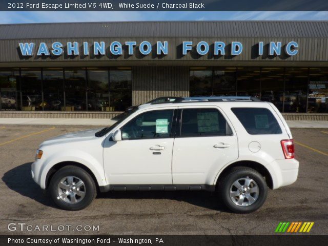 2012 Ford Escape Limited V6 4WD in White Suede