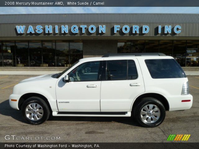 2008 Mercury Mountaineer AWD in White Suede