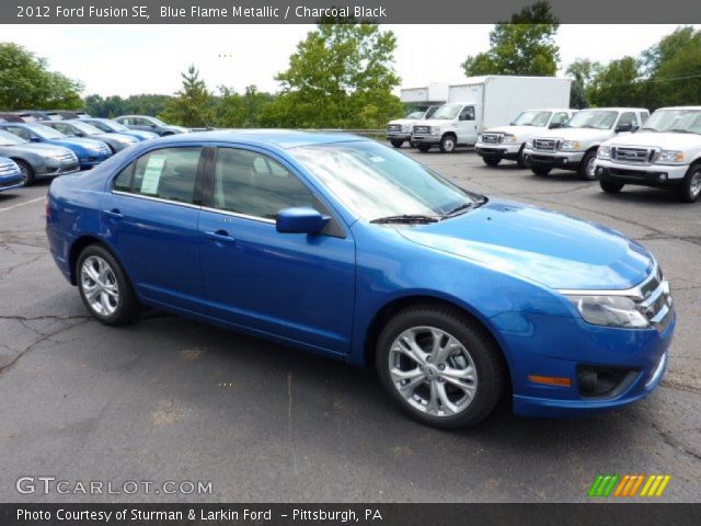 2012 Ford Fusion SE in Blue Flame Metallic